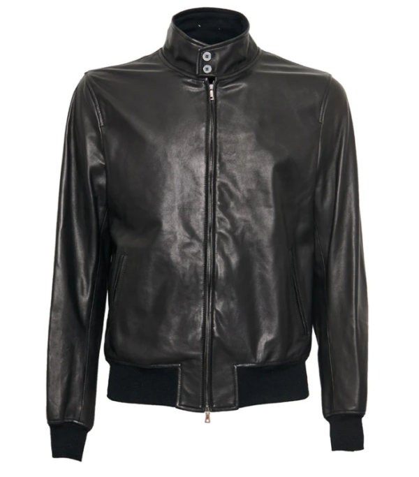 High-Quality-ETERE-Nappa-Piuma-Black-Jacket-front