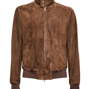 Luxurious Brown Etere Suede Jacket