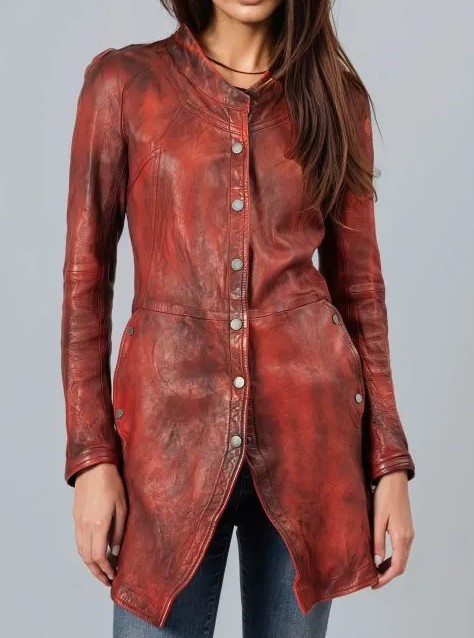 Top-Quality-Dipsy-Queen-Red-Leather-Coat-fron
