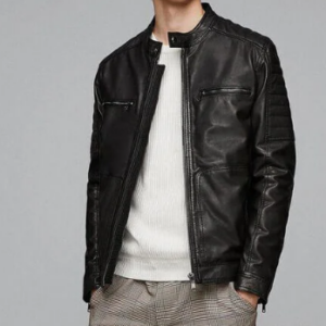 Classic Street Wear Leather Jacket