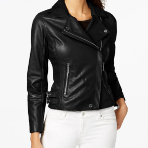 Fashionable-Wild-Silver-Biker-Style-Leather-Jacket-front