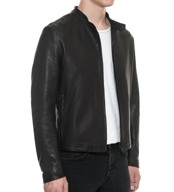 High-Quality-Standup-Collar-Moto-Jacket-side