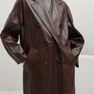 Premium-Nappa-Brown-Leather-Coat-front