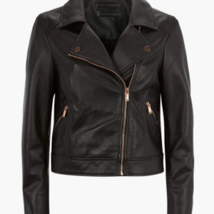 Trendy-Women-Biker-Leather-Jacket-front